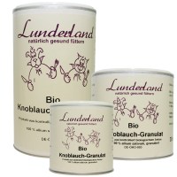 Lunderland - BIO - Knoblauch Granulat 100g