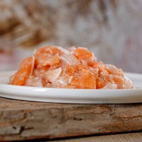 BARF Fisch - In Würfel - Lachswürfel vom norwegischem Lachs 500g