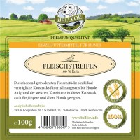 Bellfor Snacks - Fleischstreifen 100 % Ente | 100 g