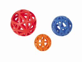 Spielzeug - Vollgummi Gitter Ball