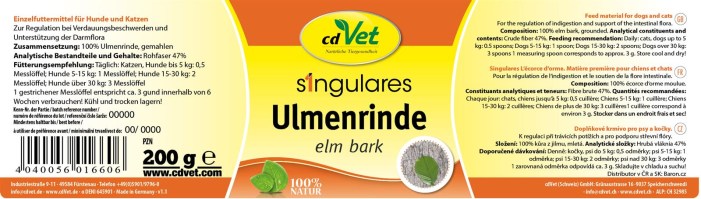 cdVet - Singulares Ulmenrinde 200 g