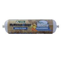 Schlegel Fleischwurst - Fleischwürste - Seelachs mit Pute Kartoffeln und Karotten | Wurst 800 g