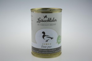 Geflügel - Wild - Fleisch PUR - Getreidefrei - Loisachtaler Ente PUR 400 g