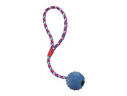 Spielzeug - Rubber Line Ball mit Glocke und Seil