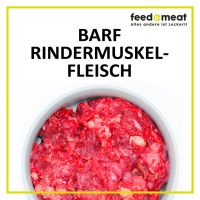 BARF Rindfleisch - In Schalen - Rindermuskelfleisch gewolft | Schale