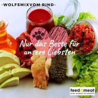 Rind - Schalen - BARF Wolfmix | Schale