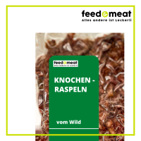 Vom Wild - Barf Knochenraspeln vom Wild | 500 g