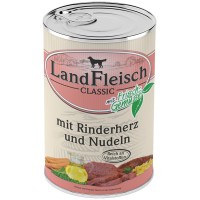 Landfleisch - Landfleisch pur Rinderherz & Nudeln