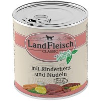 Landfleisch - Landfleisch pur Rinderherz & Nudeln