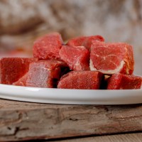 BARF Wild & Pferd - Pferd - Pures Pferdemuskelfleisch in Würfel 5000 g