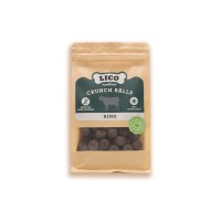 Kokos - Geflügel / Ente / Strauß - Rind - TOP DEALS der Woche - Trainings Snacks - LICO Crunch Balls Rind | 250 g