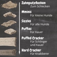 Hundezahnpflege - Dreierlei Käsesnacks | 65 g