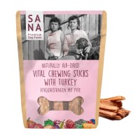 Hundezahnpflege - SANA DOG - SANA DOG - Vitalkaustange Pute | 150 g