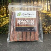 Kauknochen - Hundezigarre vom Strauß