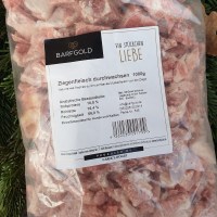 BARF Ziege - Ziegenfleisch, durchwachsen 1000 g