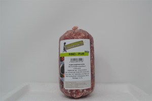 BARF Rindfleisch - In Würsten - 100 % Rind pur 500 g | Wurst