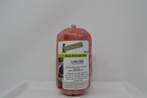 BARF Rindfleisch - In Würsten - Rindfleisch Knorpel Mix 500 g | Wurst